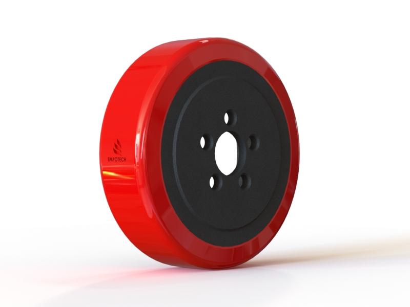 Roda Tração Crown ET 4000 FURO Ø45 (5 FUROS DE 14,0C/ ESCAREADO) 
